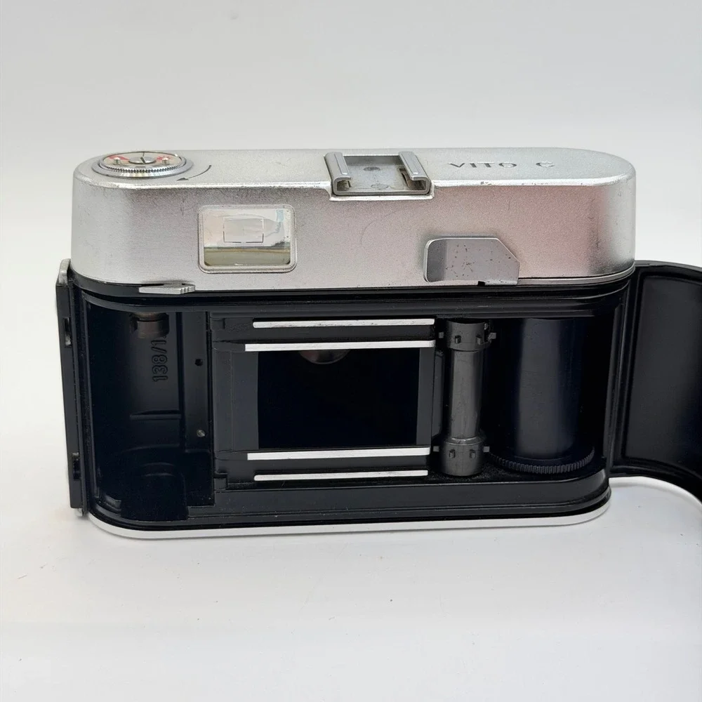 Voigtlander Vito C 35mm Film Camera Lanthar 2.8/50 Lens Pronto Shutter Focar 1